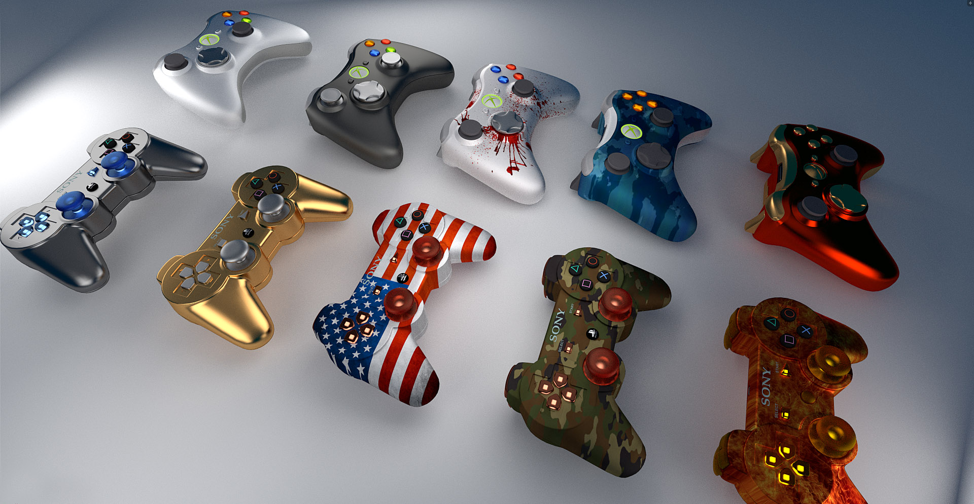 STEALTH-CONTROLLERS.COM, MANETTES PS3 ET XBOX 360 CUSTOM, MANETTES PERSONNALISÉES