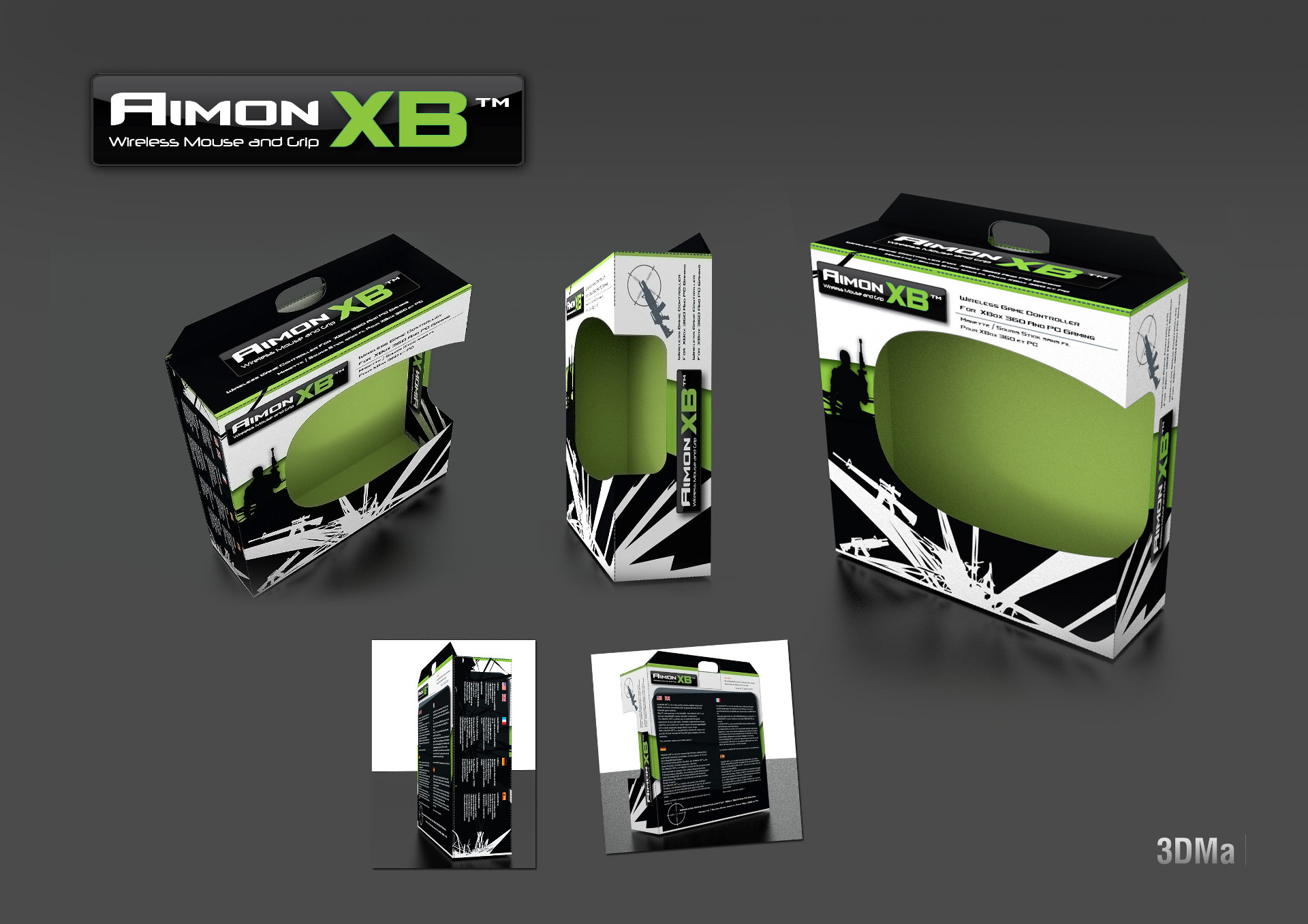 Packaging AIMON XBOX