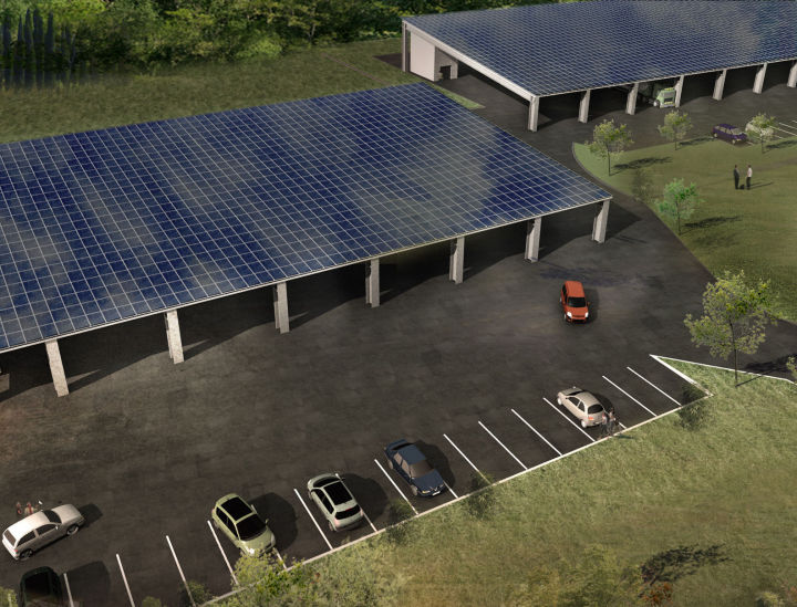 Hangar solaire