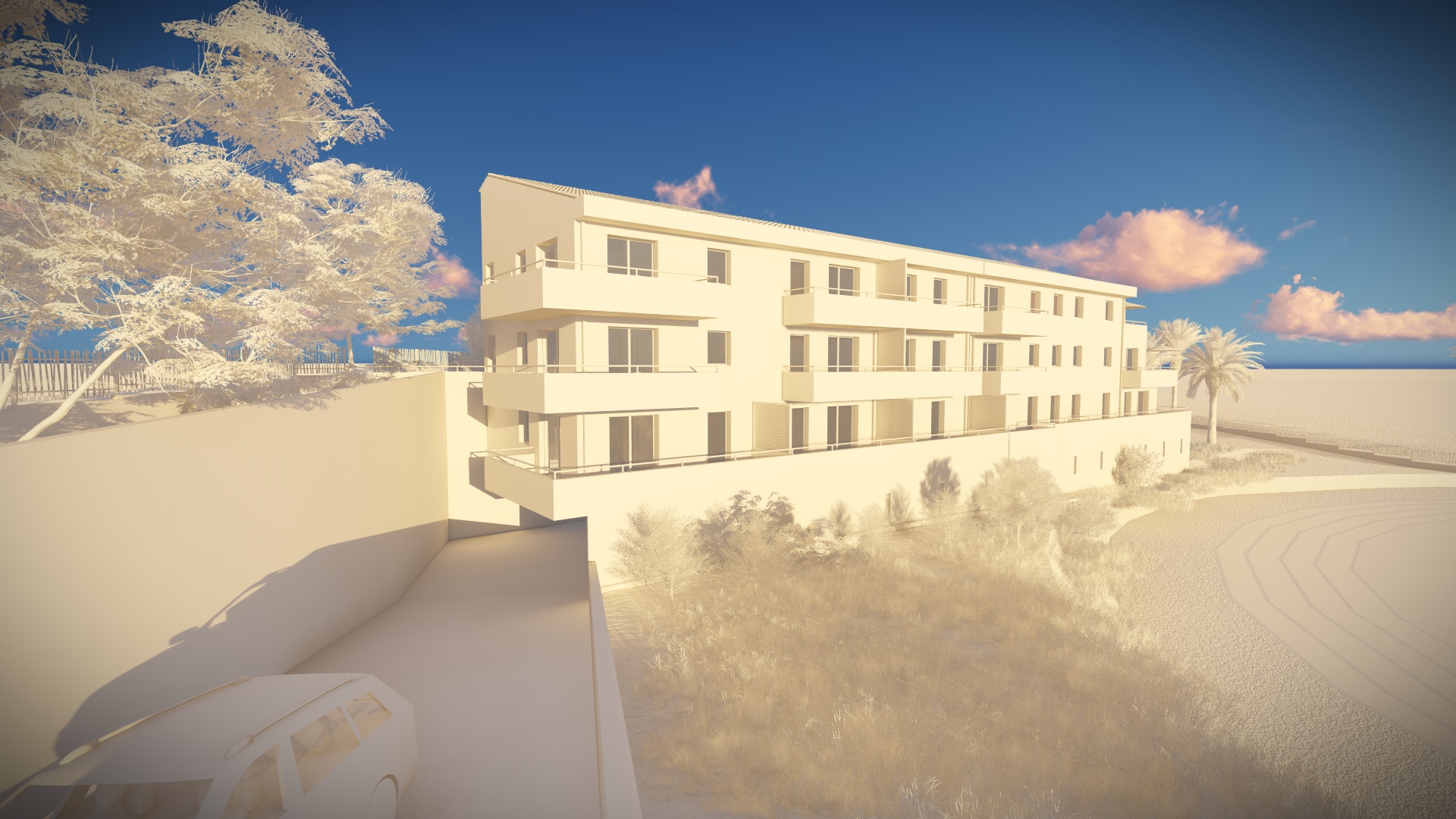 Bleu Horizon - Sogima - Immobilier à La Ciotat - Animation 3d