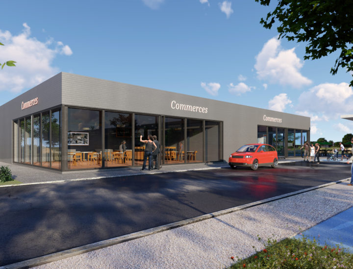 Prévisualisation 3D de commerces a Marignane – Quattrone